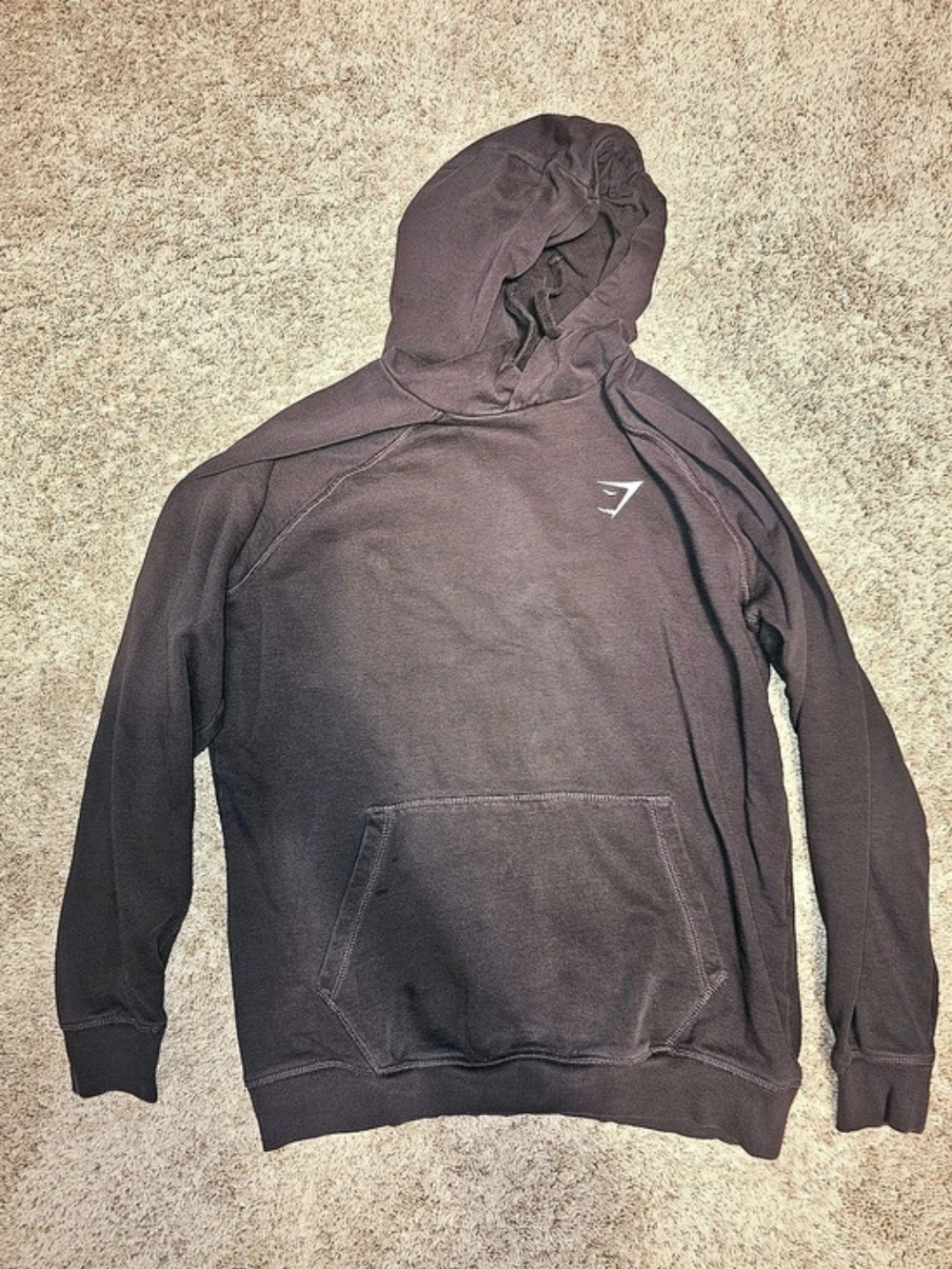 Gymshark Black Hoodie Size Medium